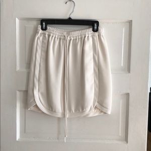 White J Crew skirt